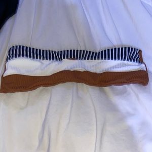 small bandeau bikini top